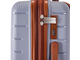 Комплект из 3х чемоданов Somsonya New York Полипропилен + S,M,L серый