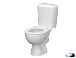 Унитаз-компакт Керамин Литл детский, белый, с механизмом Alcadrain купить в магазине Маруся недорого