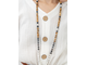 Арт. 14091 Платье женское из муслина с воланами. Цвет белый