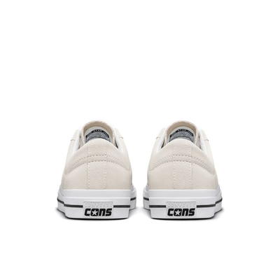 Кеды Converse One Star Pro кожаные белые низкие 172950c фото сзади