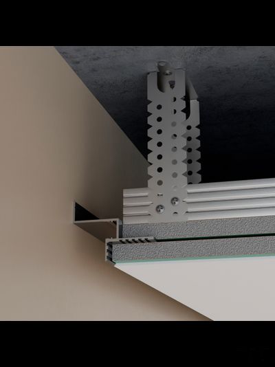 Парящий потолочный профиль Pro Design Gipps 602 Черный