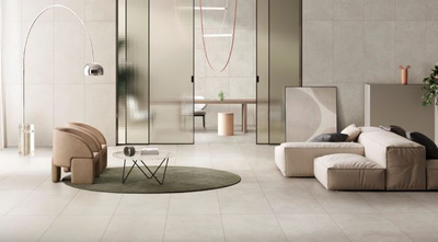 FLAKECEMENT, керамогранит, 60x60 см, Серый, Матовый (8 мм), K947895R