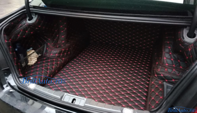 3D коврики в салон BMW 7 серия из экокожи