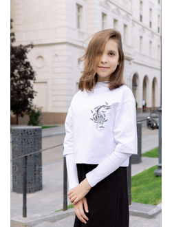 Боди с открытым плечом