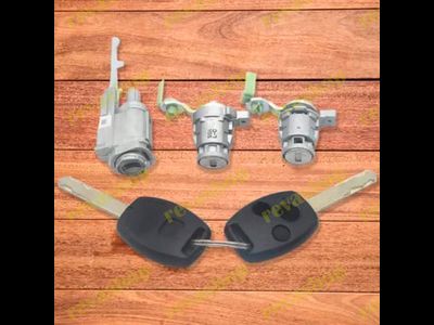 Комплект личинок замков дверей зажигания Honda Old CRV Ful с корпусом для пульта открывания дверей