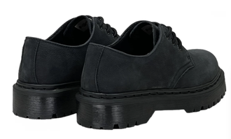 Полуботинки Dr Martens 1461 Combs Smooth Black