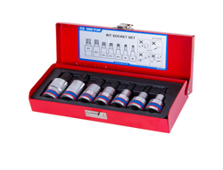 Набор торцевых насадок 1/2", Spline, M6-M18, L = 60 мм, 7 предметов  KING TONY 4117PR