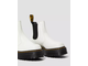 Dr Martens 2976 Smooth Leather Platform Chelsea White