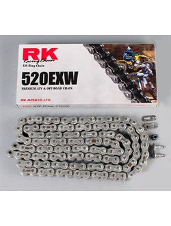 Цепь RK 520EXW-104 для квадроциклов до 750 (с сальниками XW-RING)