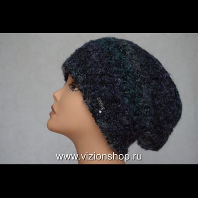 Модный вязаный берет для женщин зима 2020 vizio италия фото