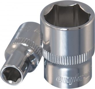 Головка торцевая 1/4"DR, 13 мм OMBRA 114013