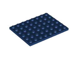 Plate 6 x 8, Dark Blue (3036 / 4249893 / 6039675 / 6146302)