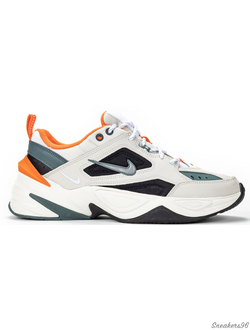 Nike M2K Tekno White/Orange Унисекс (36-45)