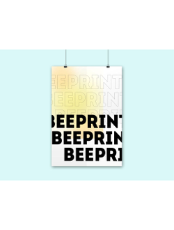 Печать плакатов от А4