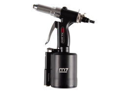 Пневмогидравлический заклепочник для заклепок диаметром 2,4 до 6,4 мм, пневмоудержание заклепки MIGHTY SEVEN PA-201V