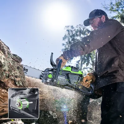 Цепная аккумуляторная пила Greenworks OCS600