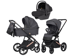 Коляска 3в1 Carrello Sigma Stone Grey 2023 (Nova)