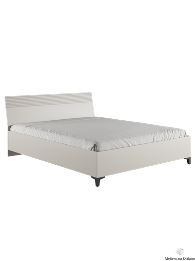 Ника спальный гарнитур модульный мдф бежевый мат-05 / лдсп кашемир + дуб делано