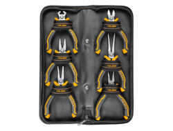 Набор пассатижей и бокорезов "GRIPro", мини, 6 предметов, в футляре на молнии TOLSEN TT10359