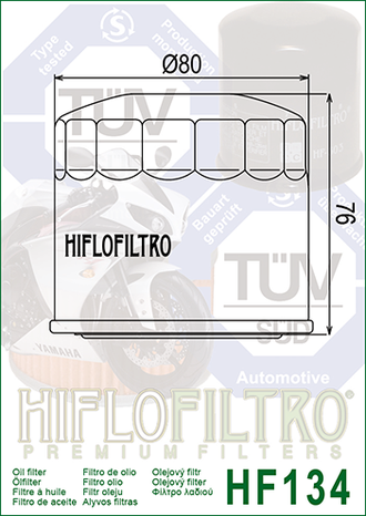 Масляный фильтр HIFLO FILTRO HF134 для Suzuki (16510-05A00)