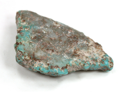 Бирюза, необработанный, дикий образец, США, Аризона (31*20*8 мм, 5,2 г) №37592