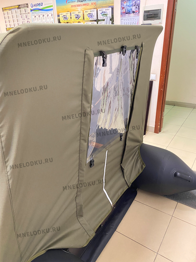 Тент ходовой Таймень NX 3600 PRO MAX задняя дверь