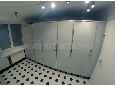 Сантехнические перегородки / однотонные /