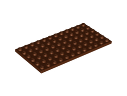Plate 6 x 12, Reddish Brown (3028 / 4264669)