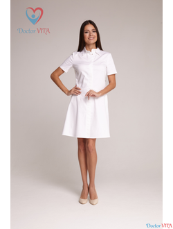 ПЛАТЬЕ медицинское Dr.Super "Merry" белое