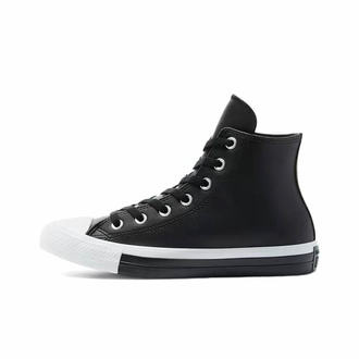 Кеды Converse Chuck Taylor All Star кожаные черные высокие