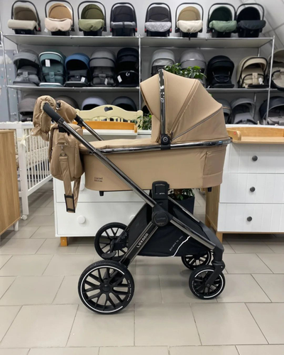 Детская коляска 3 в 1 Luxmom 777 Бежевый