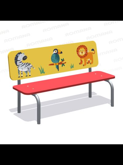 Скамья "Зоо" Romana 302.09.00 (фанера)