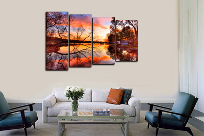 Модульная картина "Идеальный вечер"