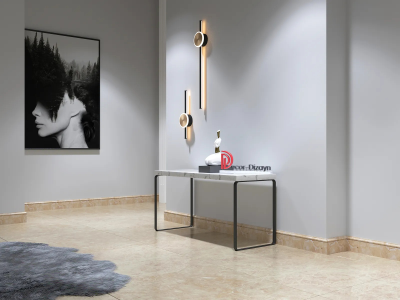 Напольный плинтус Decor-Dizayn 005-10, влагостойкий, ударопрочный, 2,4 метра