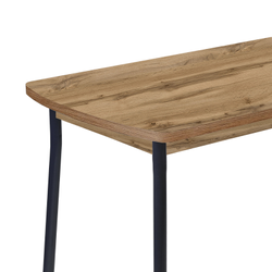 ГРАНД.4 Стол обеденный, 1000х700х32мм, дуб вотан/графит 2.1