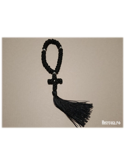 На 30 - Плетёные чётки с металлическими разделителями