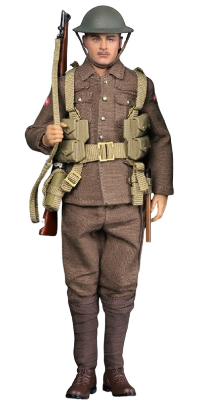 Британский солдат Первой Мировой войны - Коллекционная фигурка 1/12 SCALE WWI British Infantry – Albert Brown (XB80028) - DID