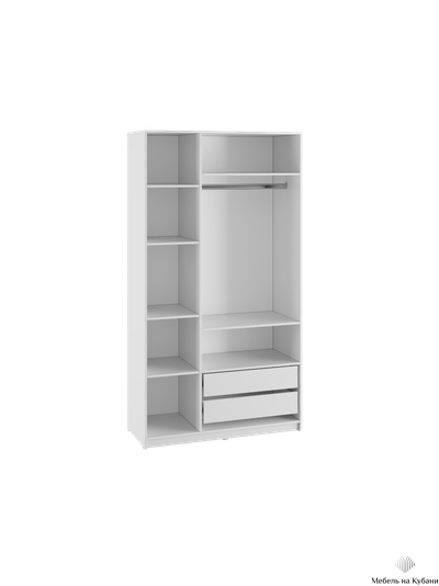 Бруно шкаф 1200 3-х ств (лдсп белый)