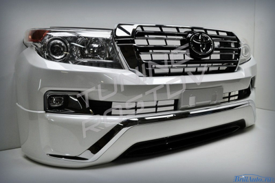 Комплект рестайлинга Toyota Land Cruiser 200 из 2007-2015 в 2021 (Оптимальный)