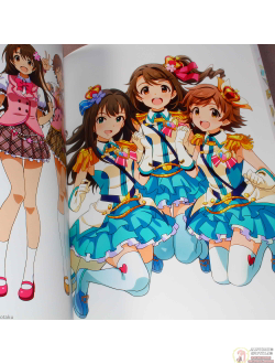Оригинальный Арт Бук The Idolmaster: Cinderella Girls - Visual Fan Book (Идолмастер)