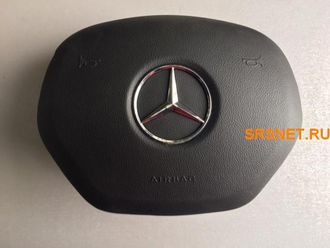 Восстановление внешнего вида (крышки) подушки безопасности водителя Mercedes-Benz W204
