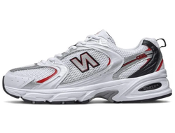 New Balance 530 V2 Silver Red женские