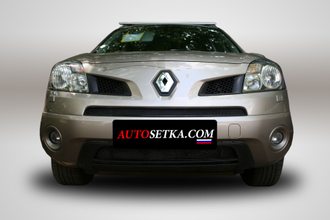 Premium защита радиатора для Renault Koleos (2008-2011) из 2-х частей