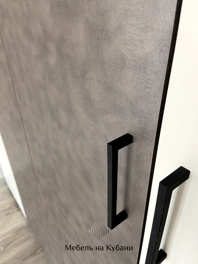 New Шкаф 1,8м Белый/Бетон