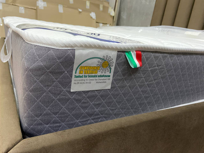 Ортопедический Матрас MyCloud, Latex Perfo (Латекс Перфо), кокос, латекс, пружинный, средней жесткости, жесткий