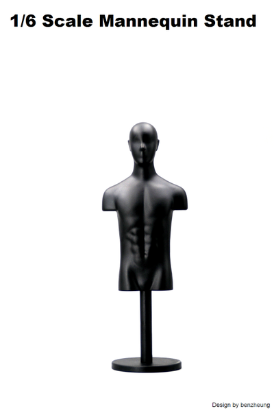 Манекен (торс) для разгрузки / бронежилета 1/6