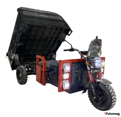 Электротрицикл грузовой ASL D4 Max 1800 72V 68Ah