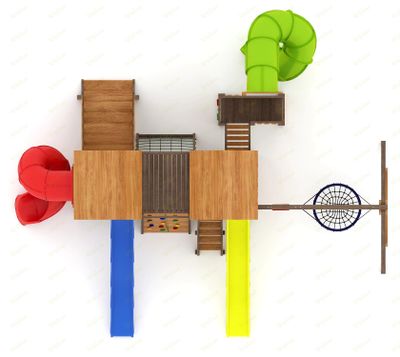 Детская площадка IgraGrad Комбо с трубой 2,1м фото 2