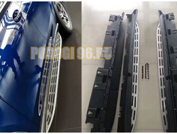 Пороги OEM на Mercedes-Benz GLE (2019-...)