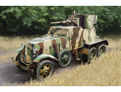 Сборная модель: (Hobby Boss 83839) Советский бронеавтомобиль БА-6